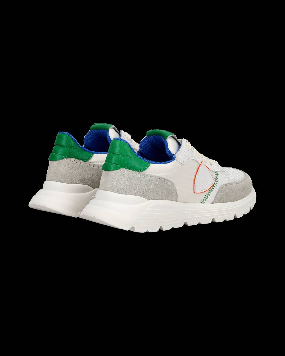 Philippe Model Sneakers Antibes Bianche e Fucsia da Ragazzi in Tessuto Tecnico Nuovo