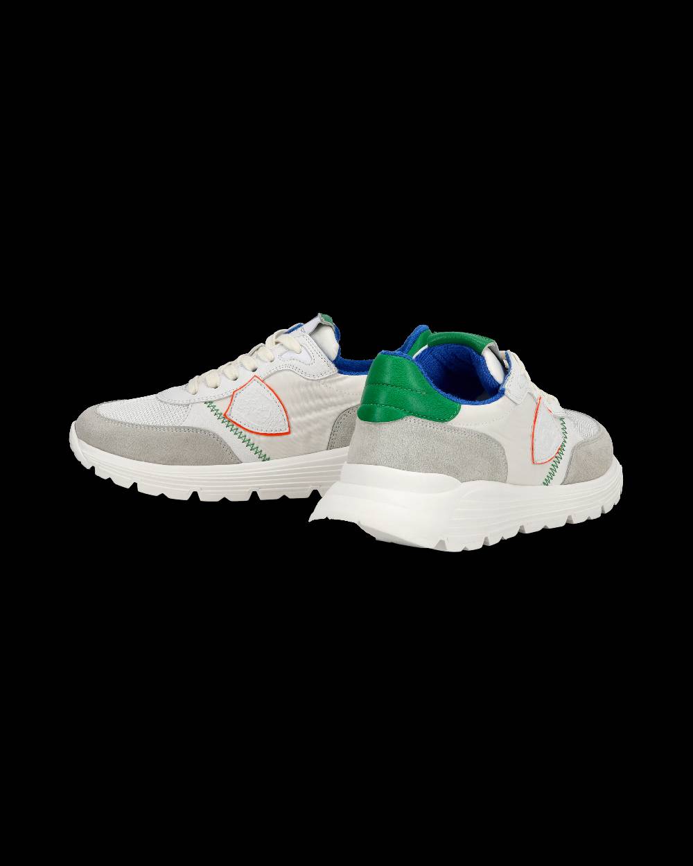 Philippe Model Sneakers Antibes Bianche e Fucsia da Ragazzi in Tessuto Tecnico Nuovo