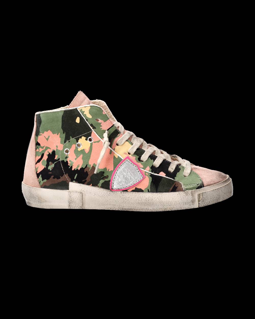 Philippe Model Sneaker Prsx Donna, Verde e Fucsia Novità