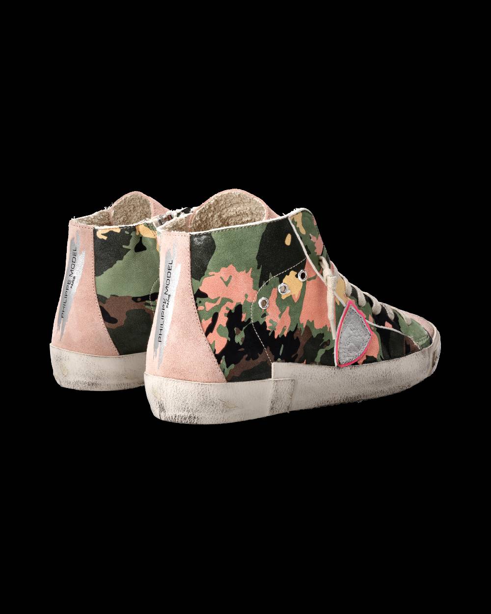 Philippe Model Sneaker Prsx Donna, Verde e Fucsia Novità