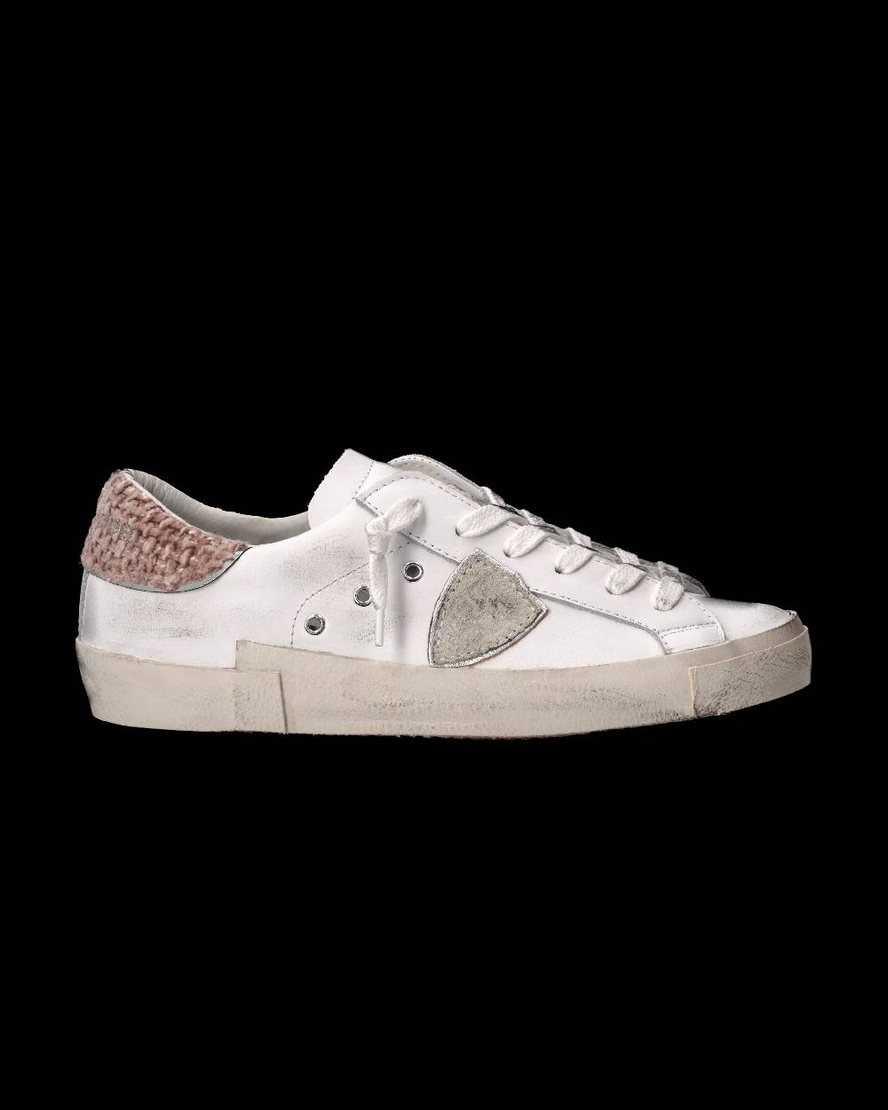Philippe Model Sneaker Prsx Donna, Bianco e Rosa Presa