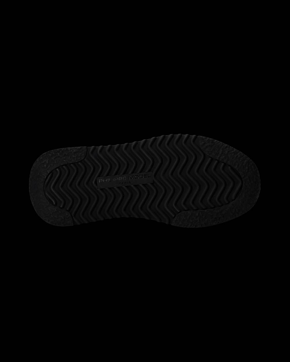 Philippe Model Sneaker Tropez 2.1 Donna, Nero Grigio e Argento Economico