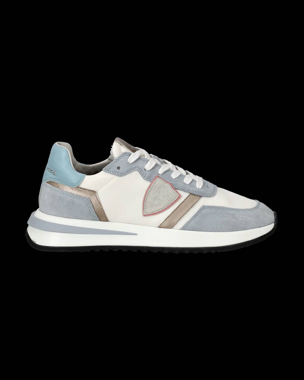 Philippe Model Sneaker basse Tropez 2.1 donna - bianco e azzurro Saldi