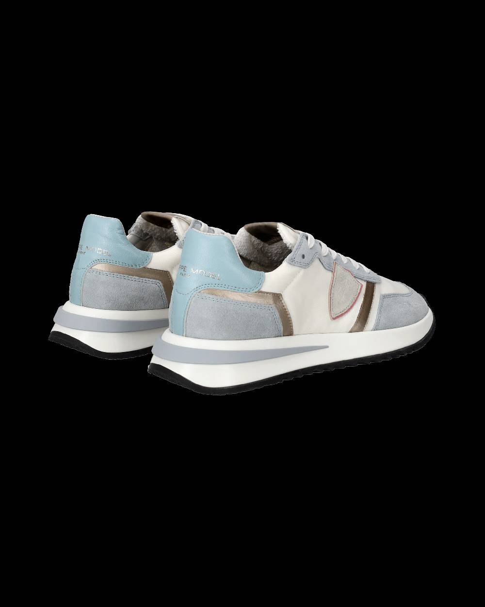 Philippe Model Sneaker basse Tropez 2.1 donna - bianco e azzurro Saldi