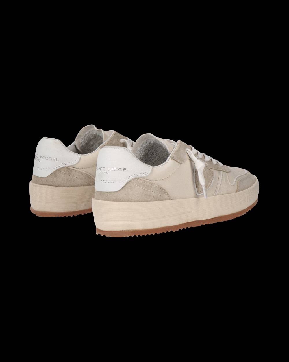 Philippe Model Sneaker Nice Donna, Latte Vendita Economica