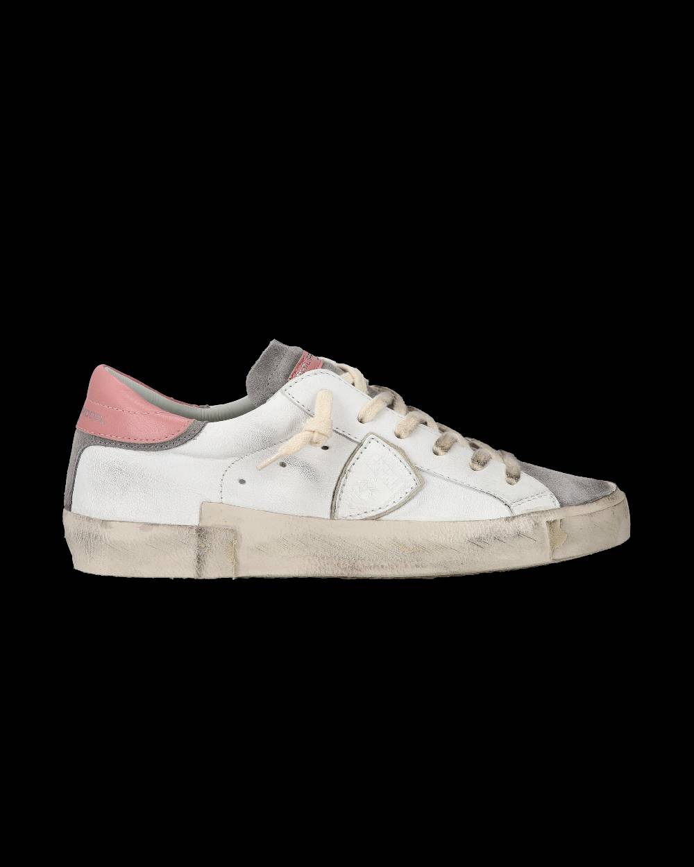Philippe Model Sneaker casual Prsx da donna in pelle - Antracite e bianco Vendite Flash
