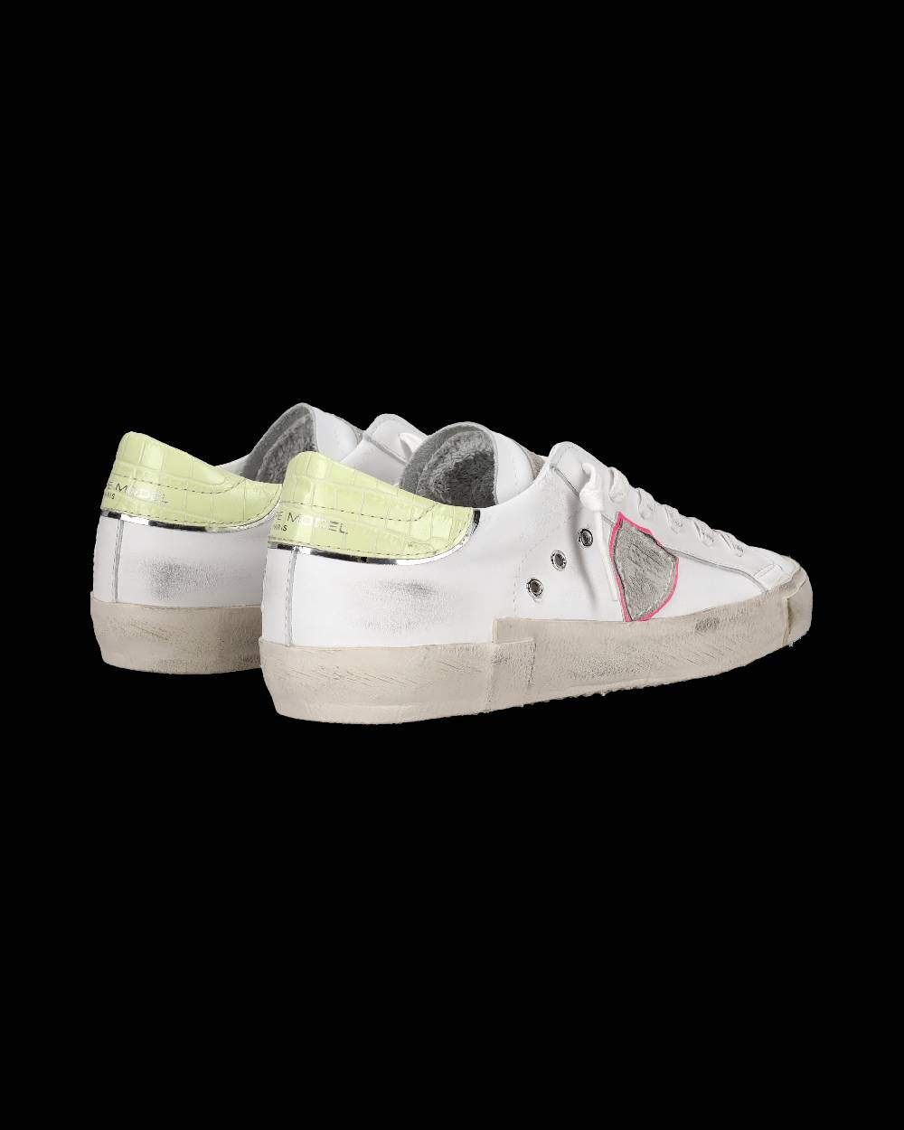 Philippe Model Sneaker bassa PRSX donna - bianco e giallo Moda