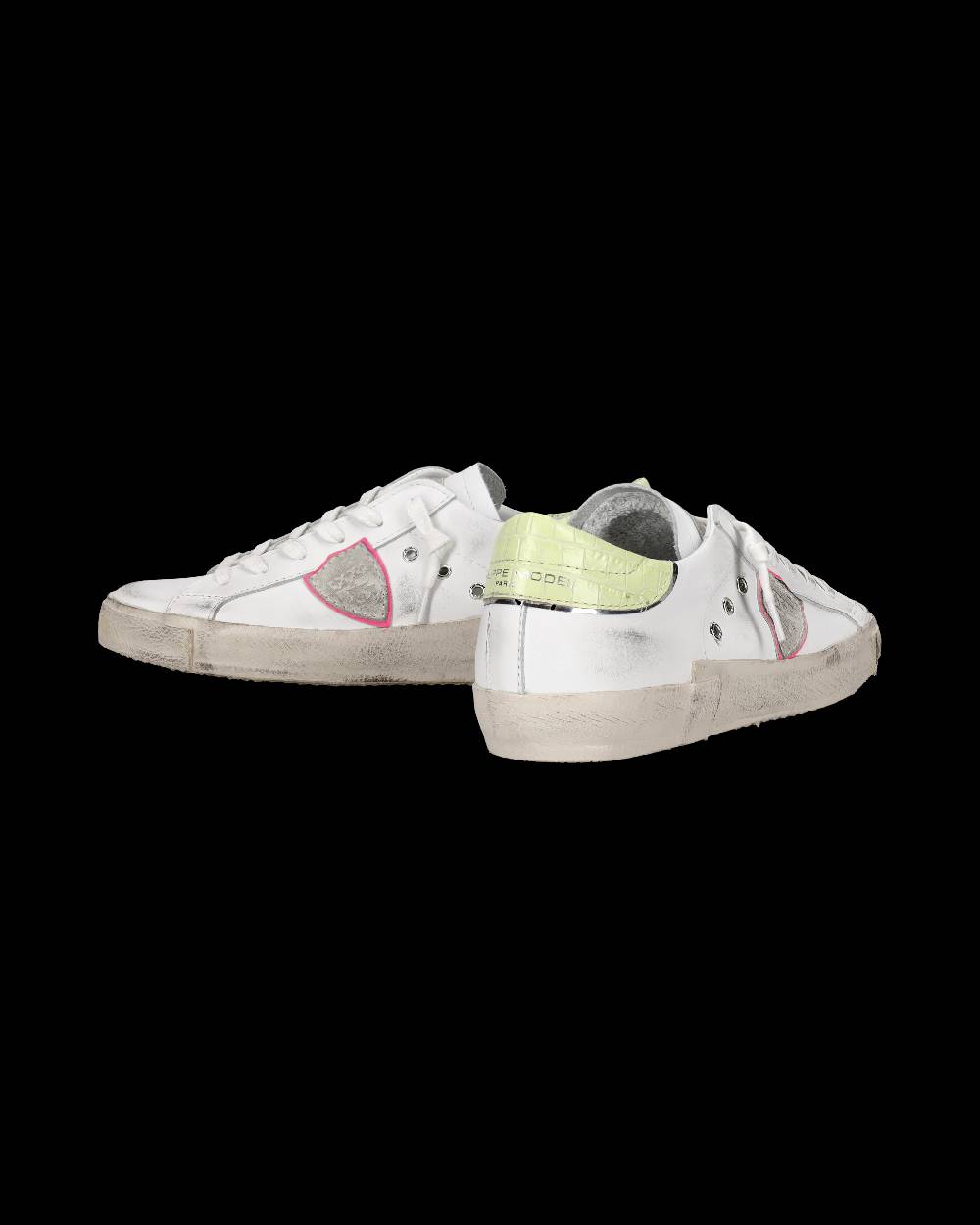 Philippe Model Sneaker bassa PRSX donna - bianco e giallo Moda