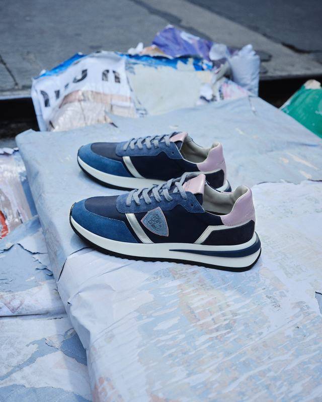 Philippe Model Sneaker basse Tropez 2.1 donna - blu e lilla 2025
