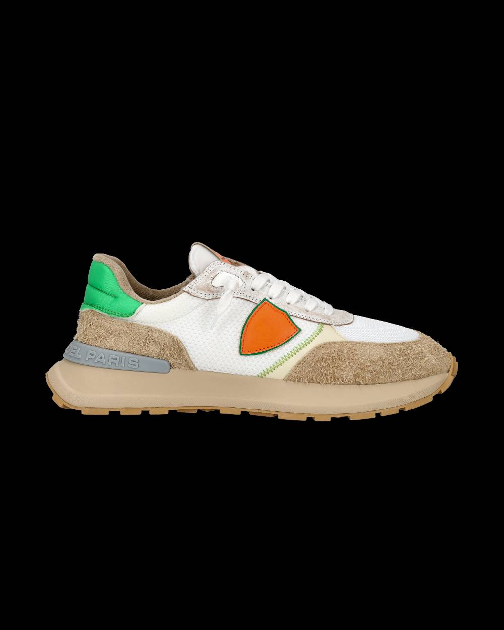 Philippe Model Sneaker bassa Antibes uomo - bianco e sabbia Promozione