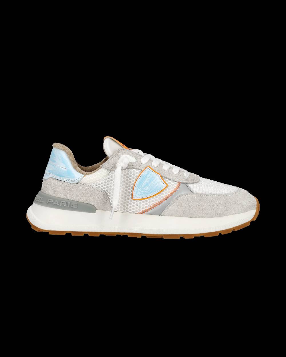 Philippe Model Sneaker bassa Antibes uomo - bianco e azzurro Spedizione Gratuita