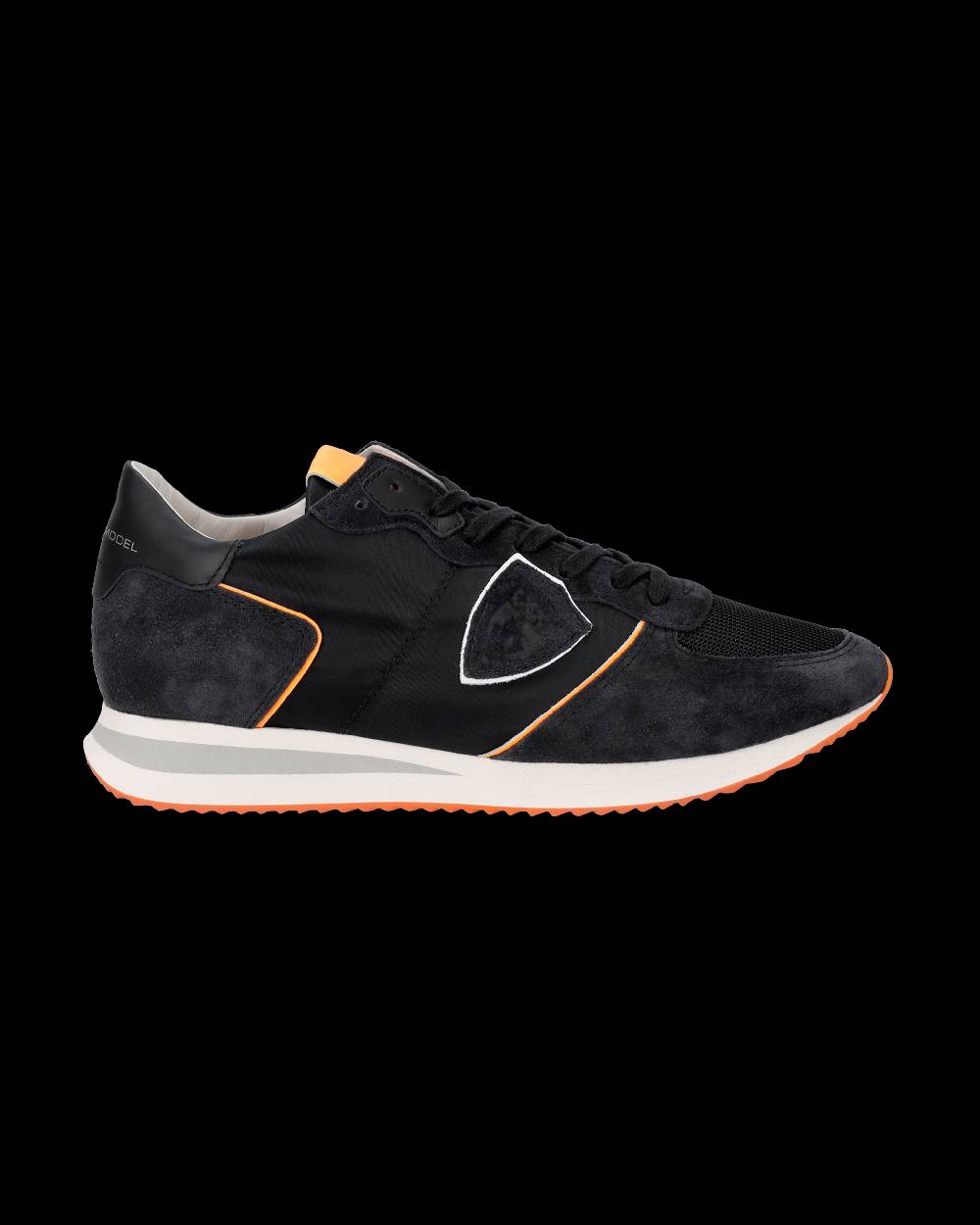 Philippe Model Sneaker basse Trpx uomo - nero e arancio Pezzi Unici