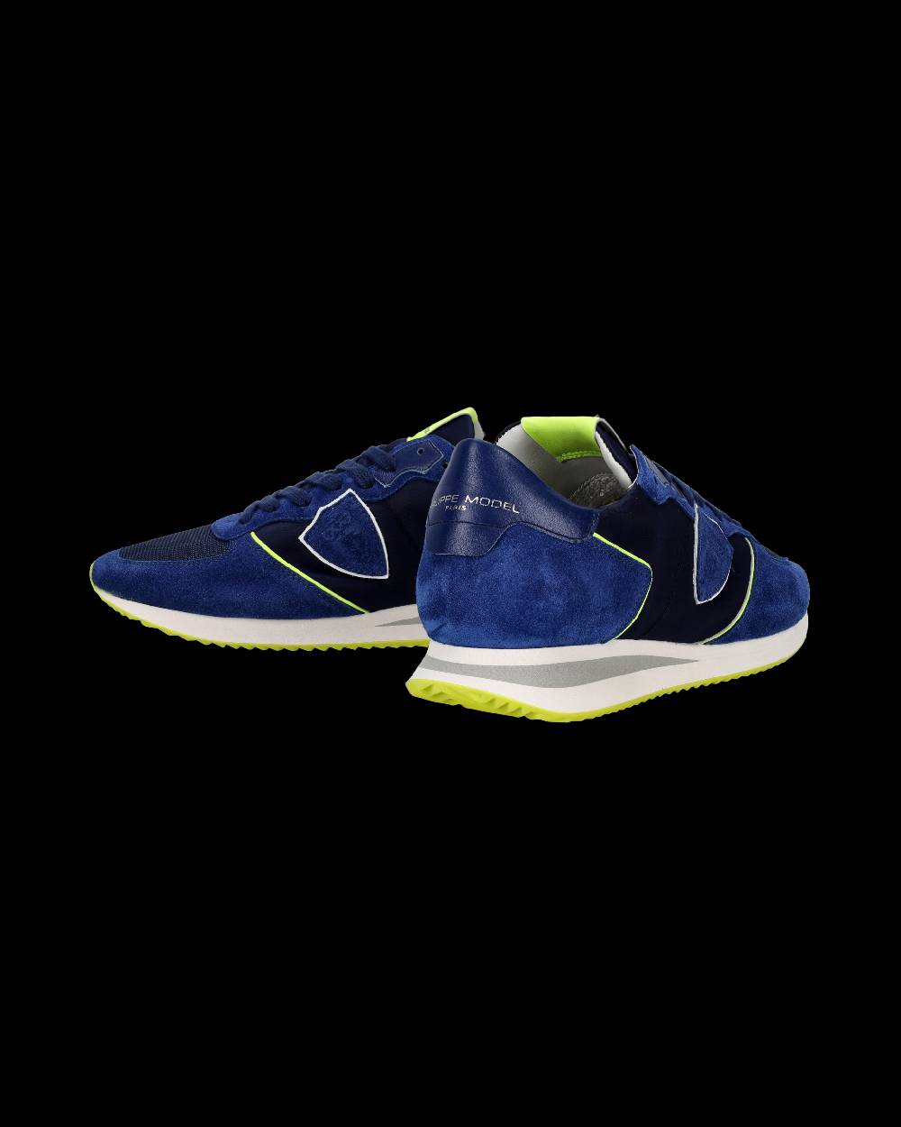 Philippe Model Sneaker bassa Trpx uomo - blu e giallo Soddisfazione Garantita