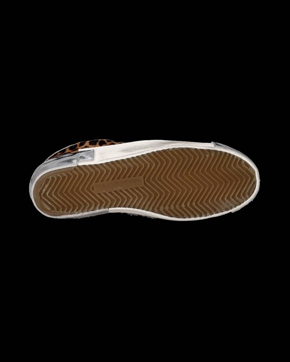 Philippe Model Sneaker basse Paris donna - glitter blu e argento Fino Al -60%