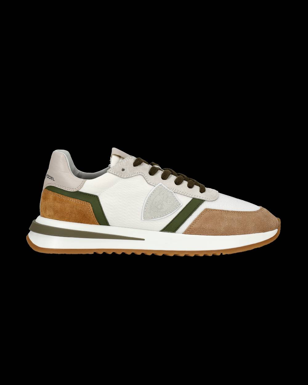 Philippe Model Sneakers Tropez 2.1 da Uomo Bianche e Verdi in Tessuto Tecnico Prezzo Ridotto