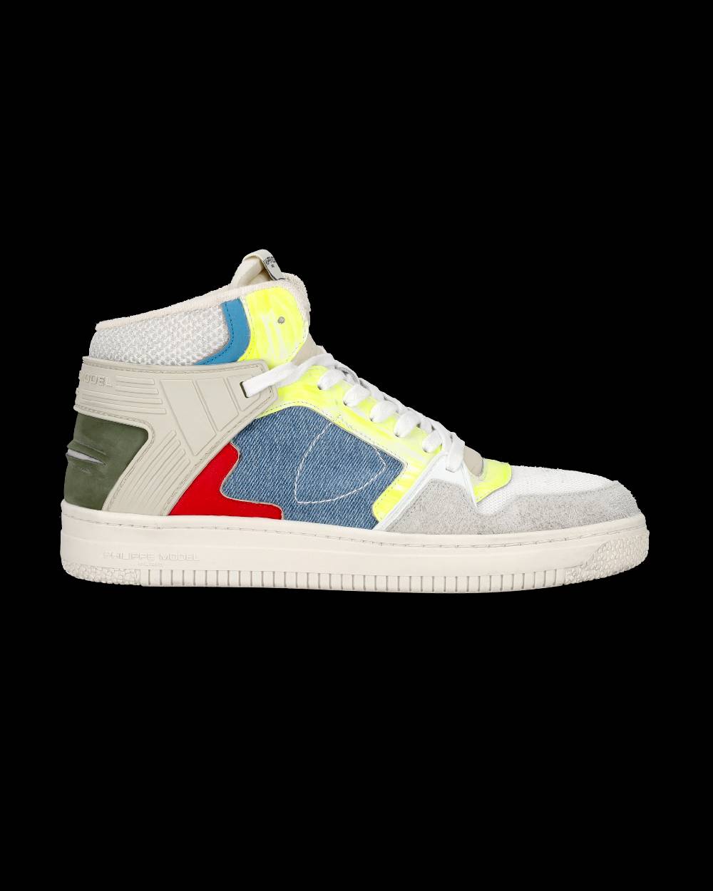 Philippe Model Sneaker mid La Grande uomo - bianco e azzurro Novità