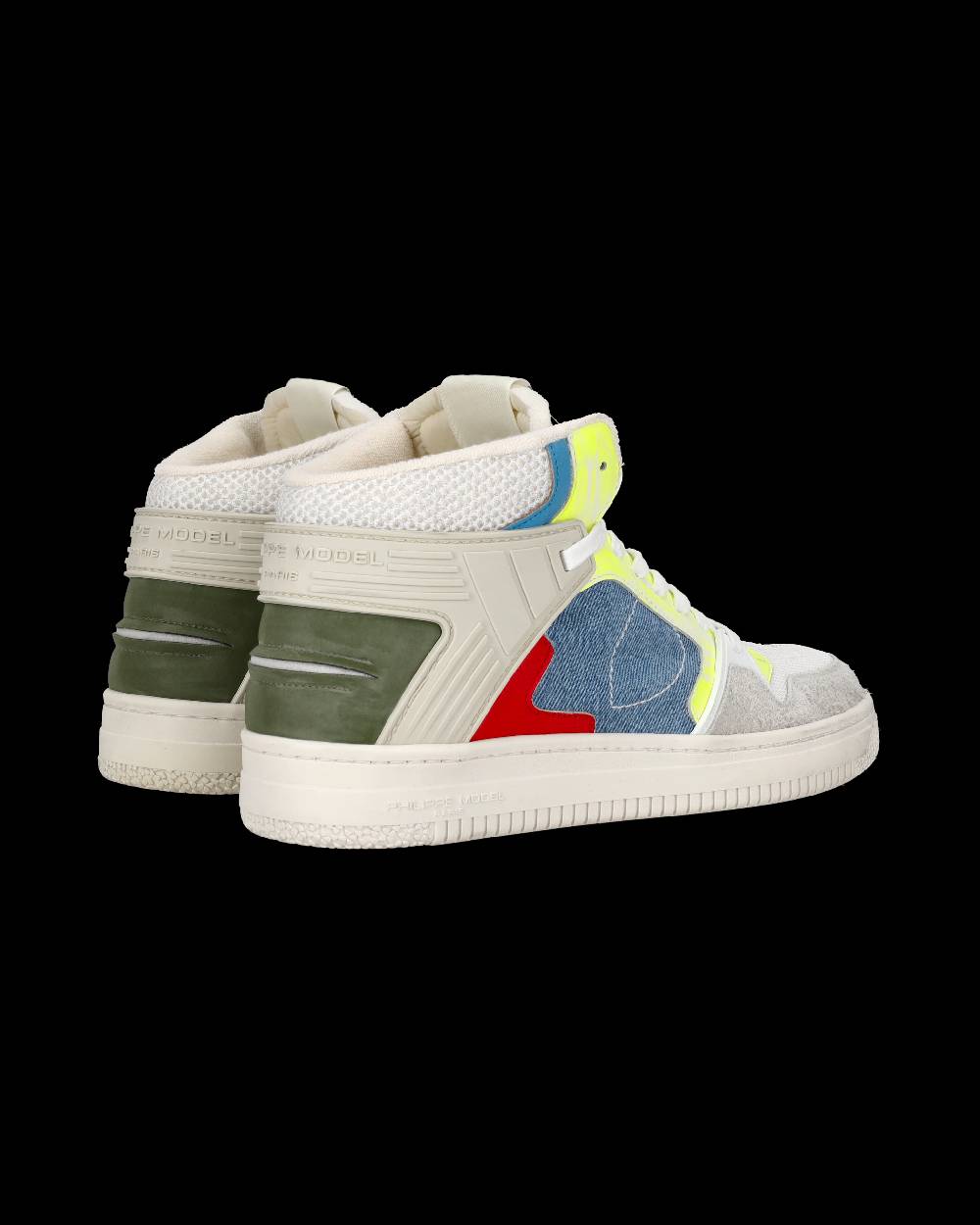 Philippe Model Sneaker mid La Grande uomo - bianco e azzurro Novità