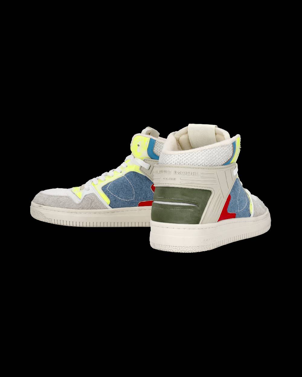 Philippe Model Sneaker mid La Grande uomo - bianco e azzurro Novità