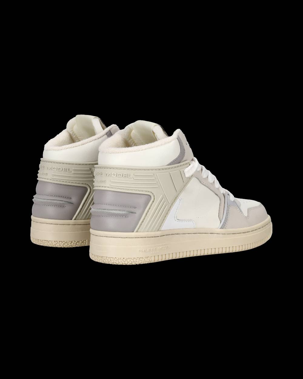 Philippe Model Sneaker mid La Grande donna - burro e grigio Offerta