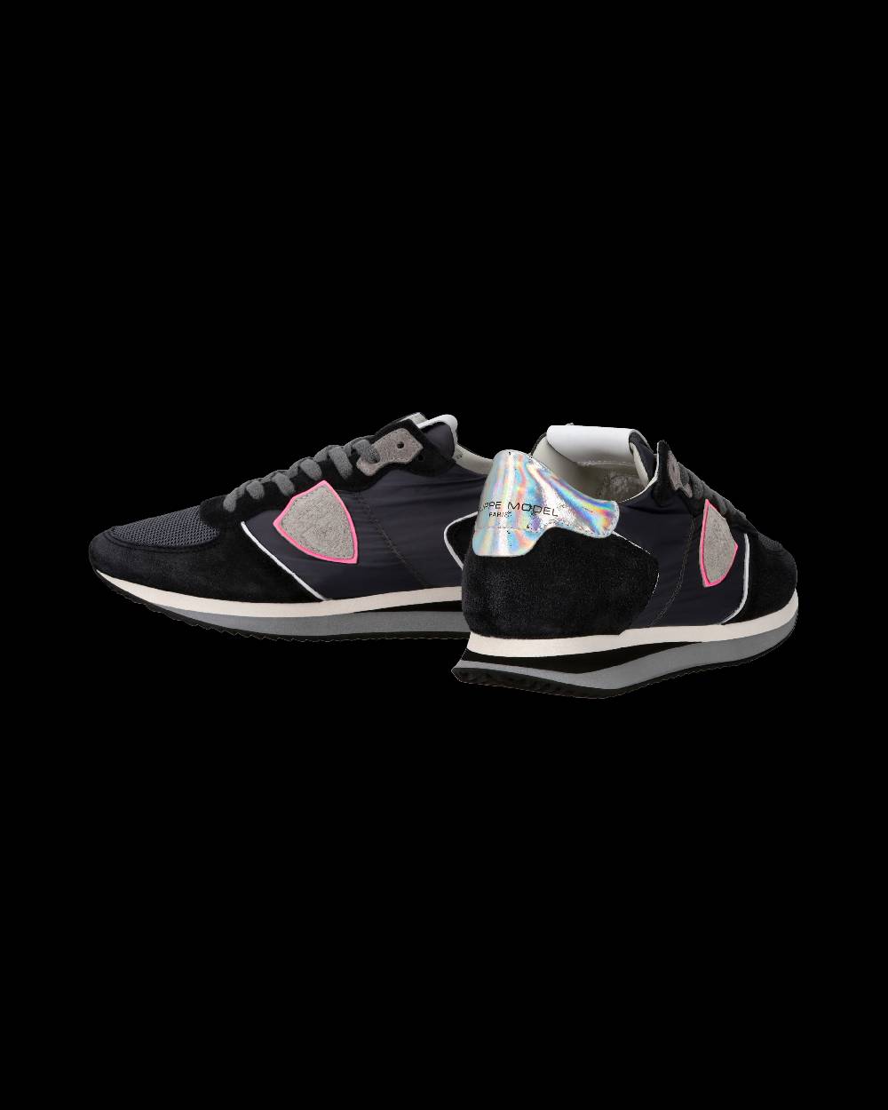 Philippe Model Sneaker casual Trpx da donna in nylon e pelle - Antracite Outlet