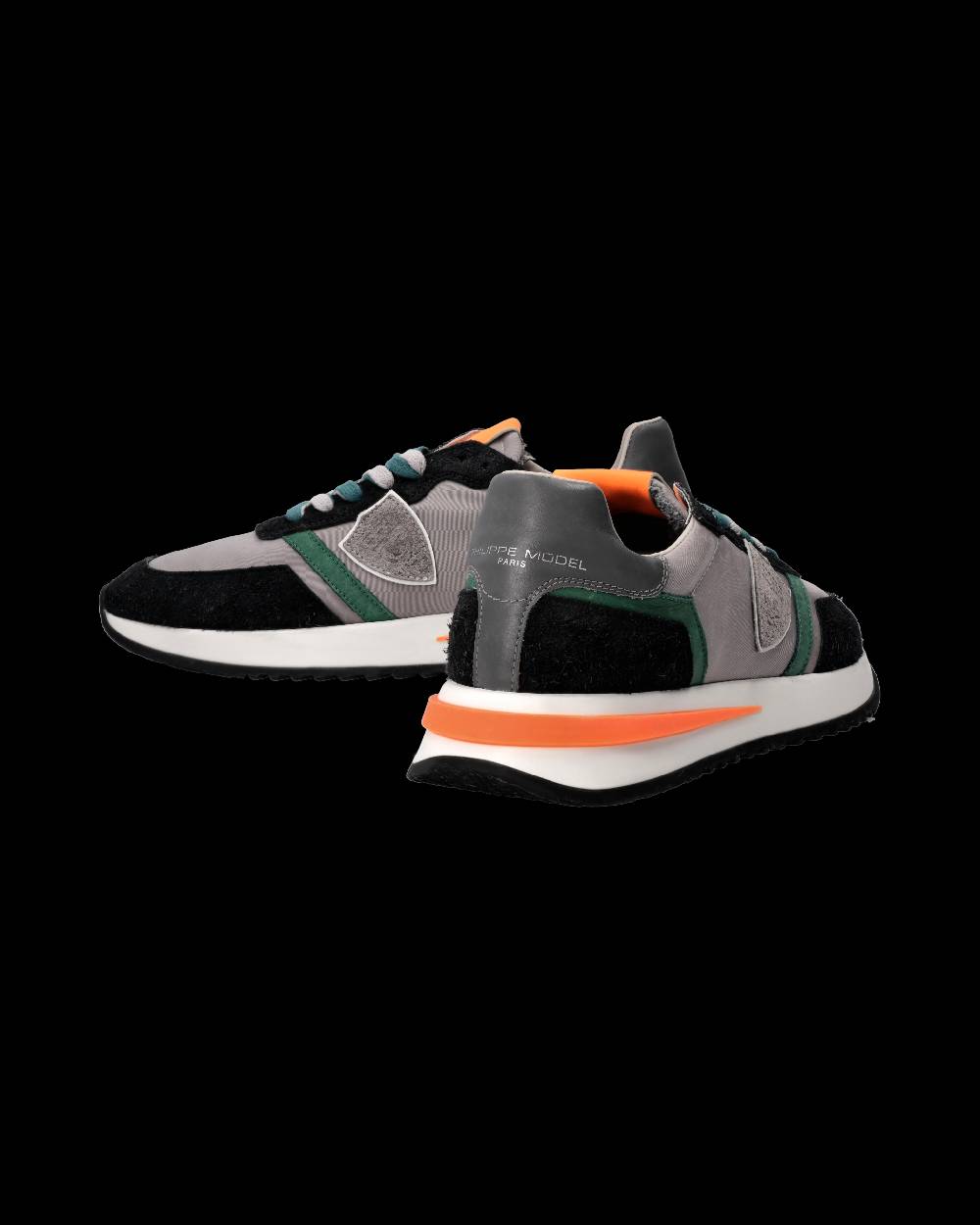 Philippe Model Sneaker Tropez 2.1 Uomo, Grigio e Arancio Negozio