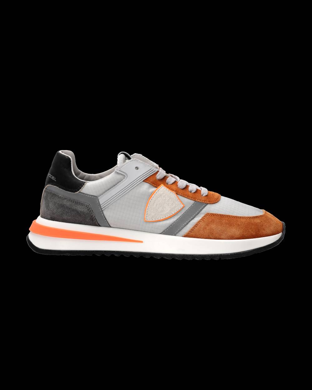 Philippe Model Sneaker Tropez 2.1 Uomo, Grigio e Cognac Moda