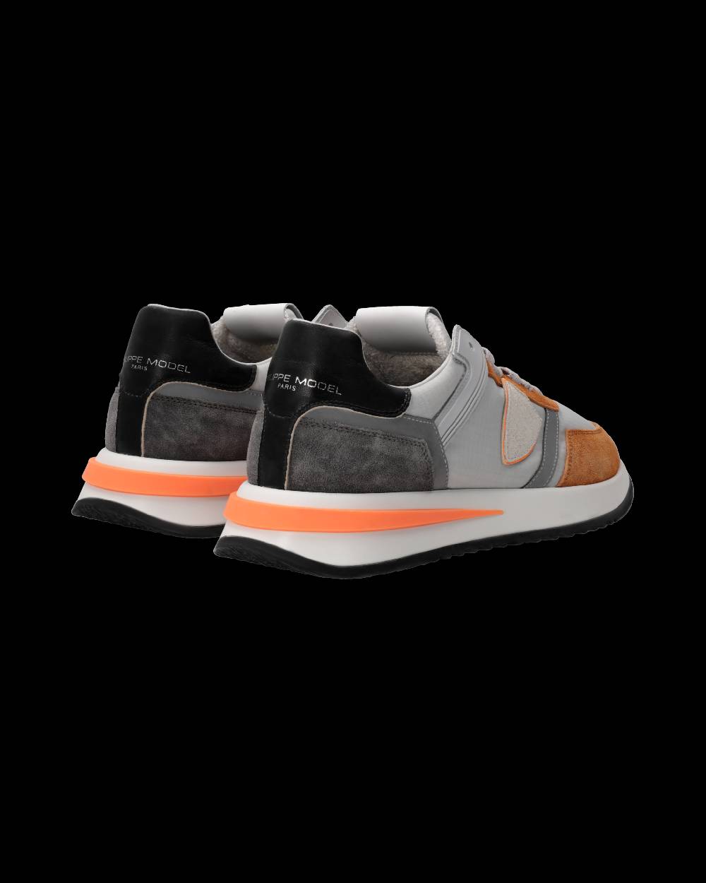 Philippe Model Sneaker Tropez 2.1 Uomo, Grigio e Cognac Moda