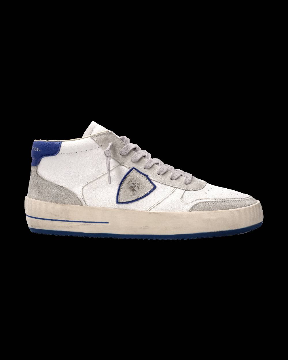 Philippe Model Sneaker Nice Uomo, Bianco e Blu 2025