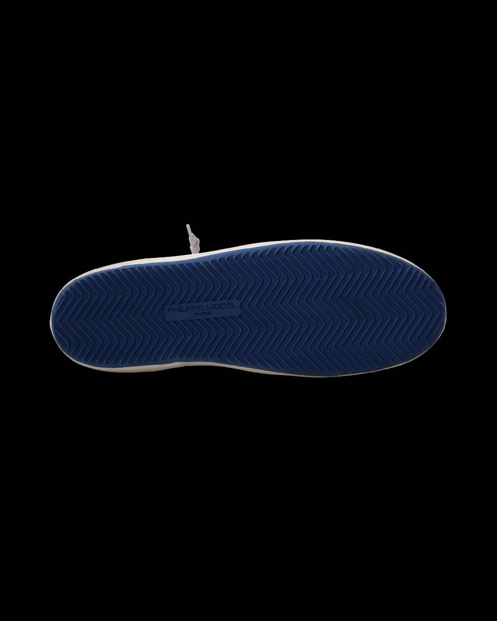 Philippe Model Sneaker Nice Uomo, Bianco e Blu 2025