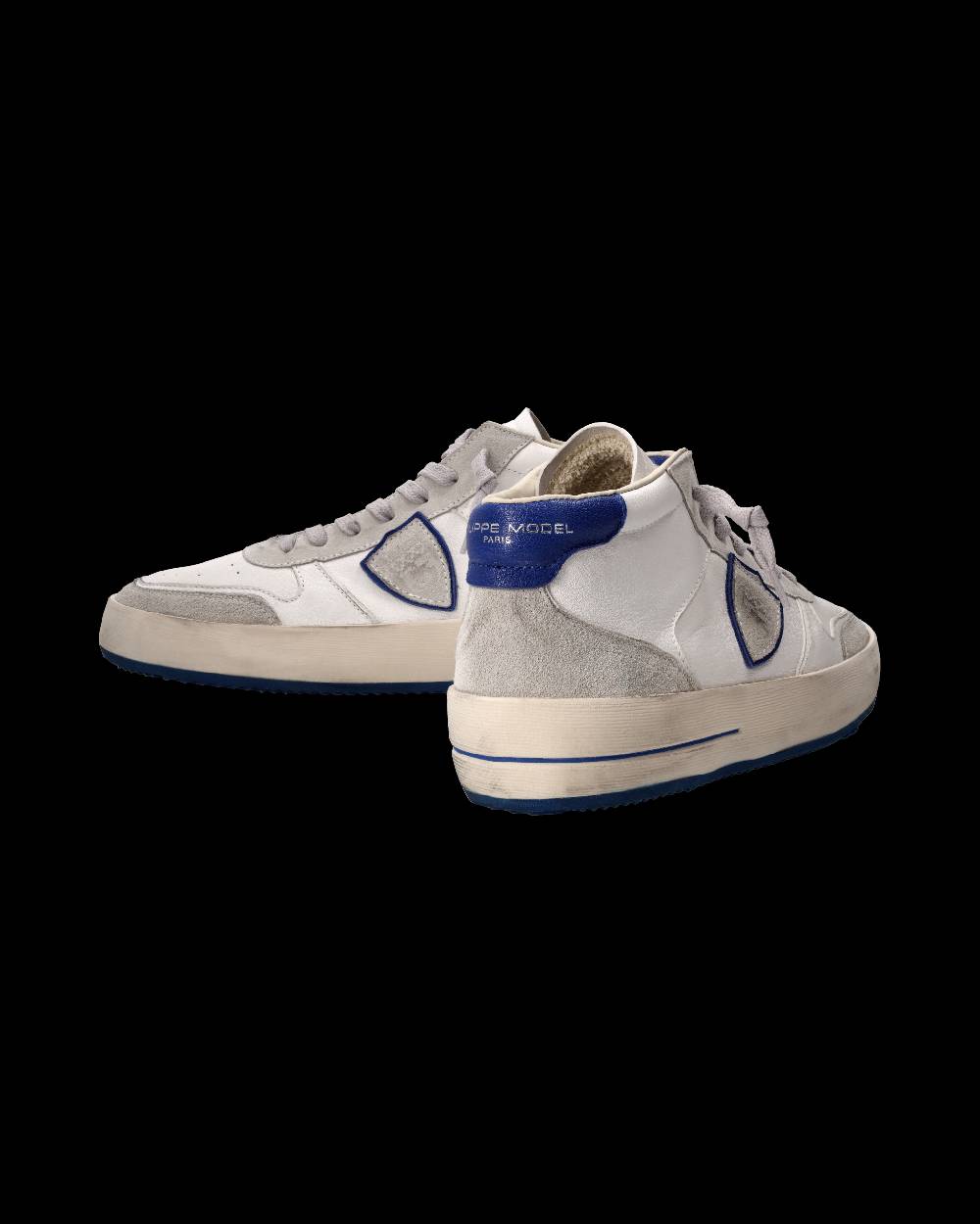 Philippe Model Sneaker Nice Uomo, Bianco e Blu 2025