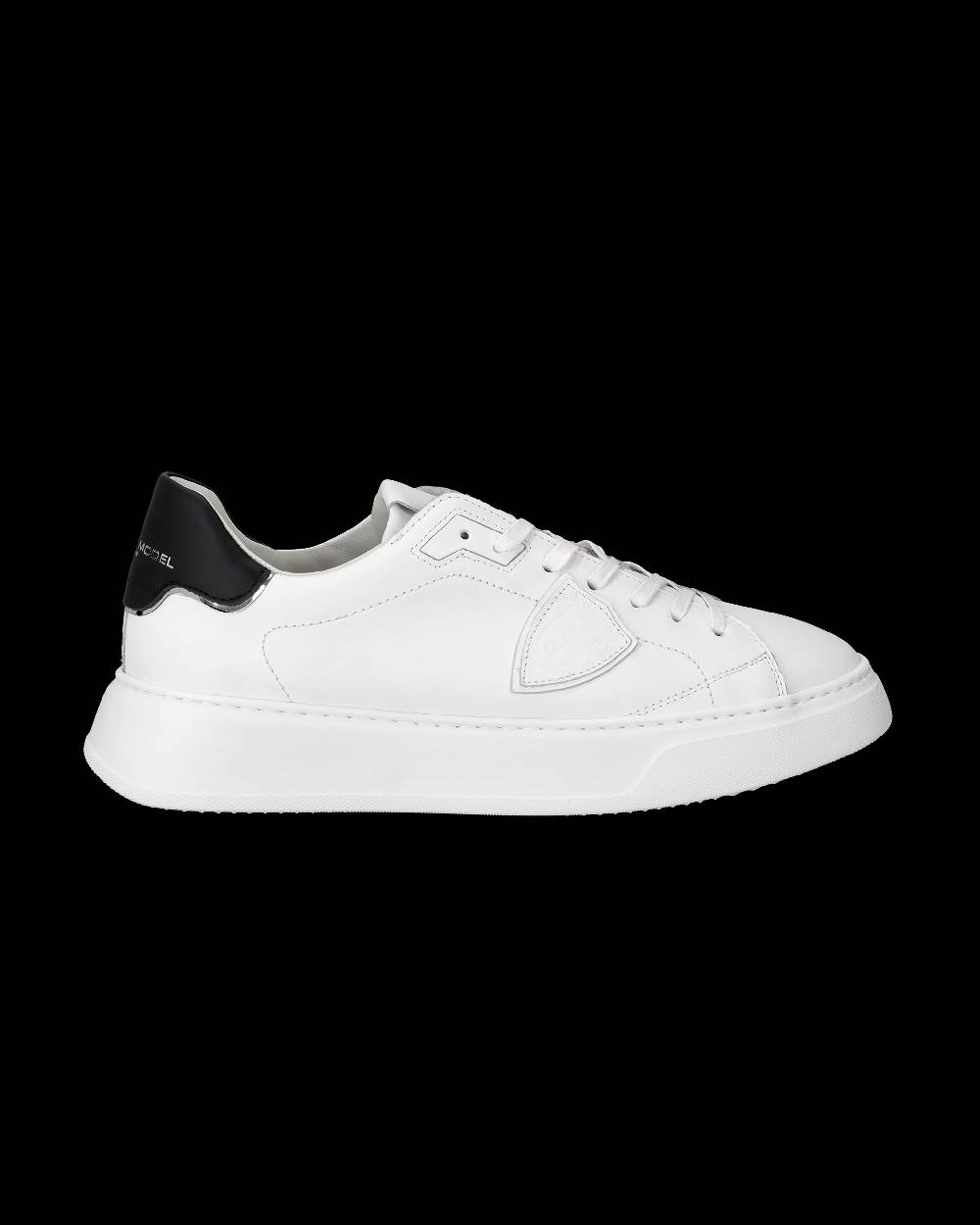 Philippe Model Sneaker bassa Temple uomo - bianco e nero In Linea