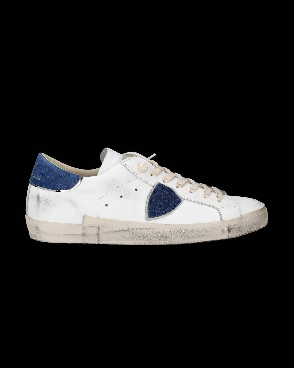Philippe Model Sneaker basse Paris uomo - bianco e bluette Nuovo