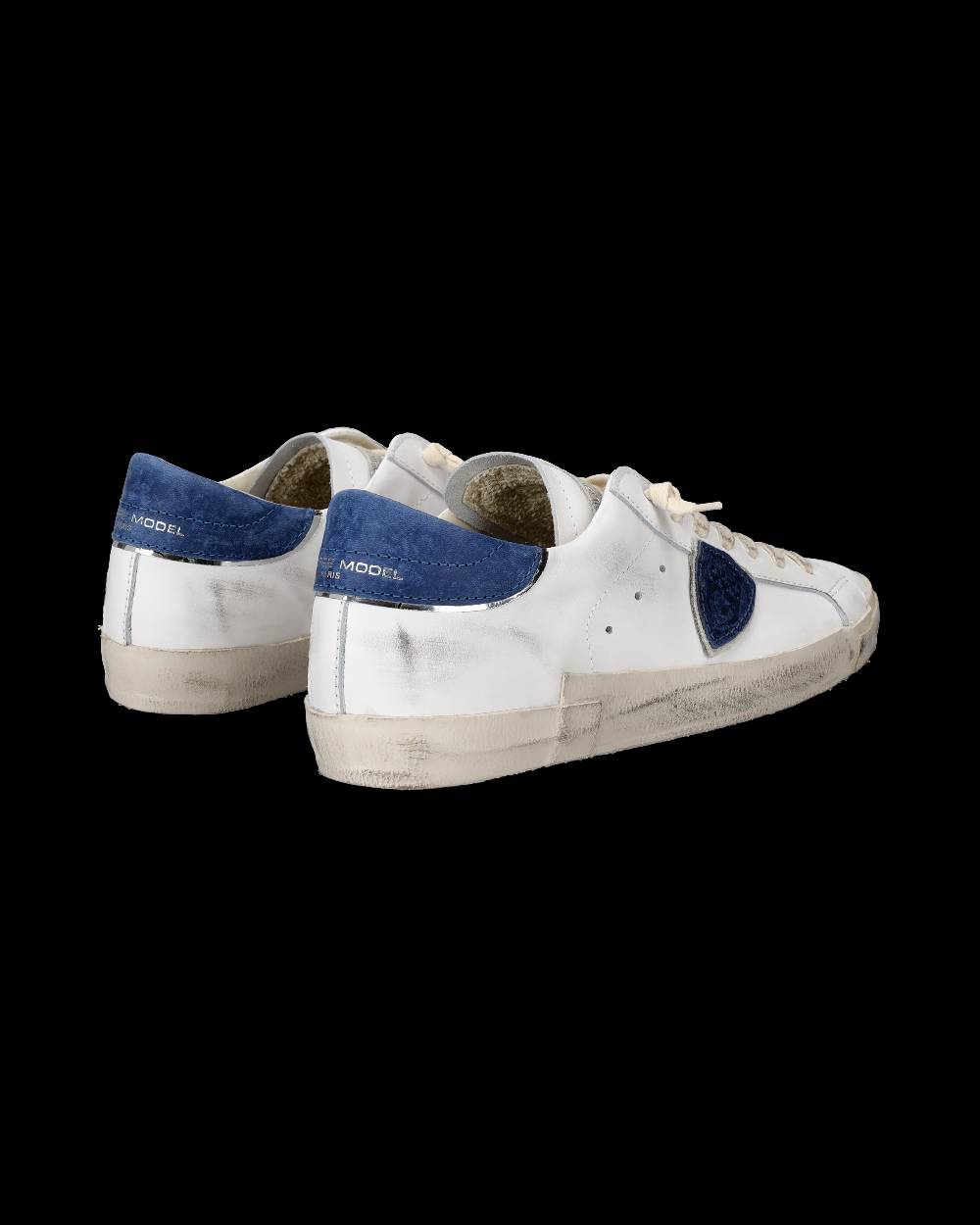 Philippe Model Sneaker basse Paris uomo - bianco e bluette Nuovo