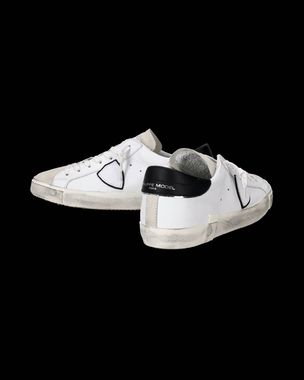 Philippe Model Sneaker bassa Prsx uomo - bianco e nero Vendita