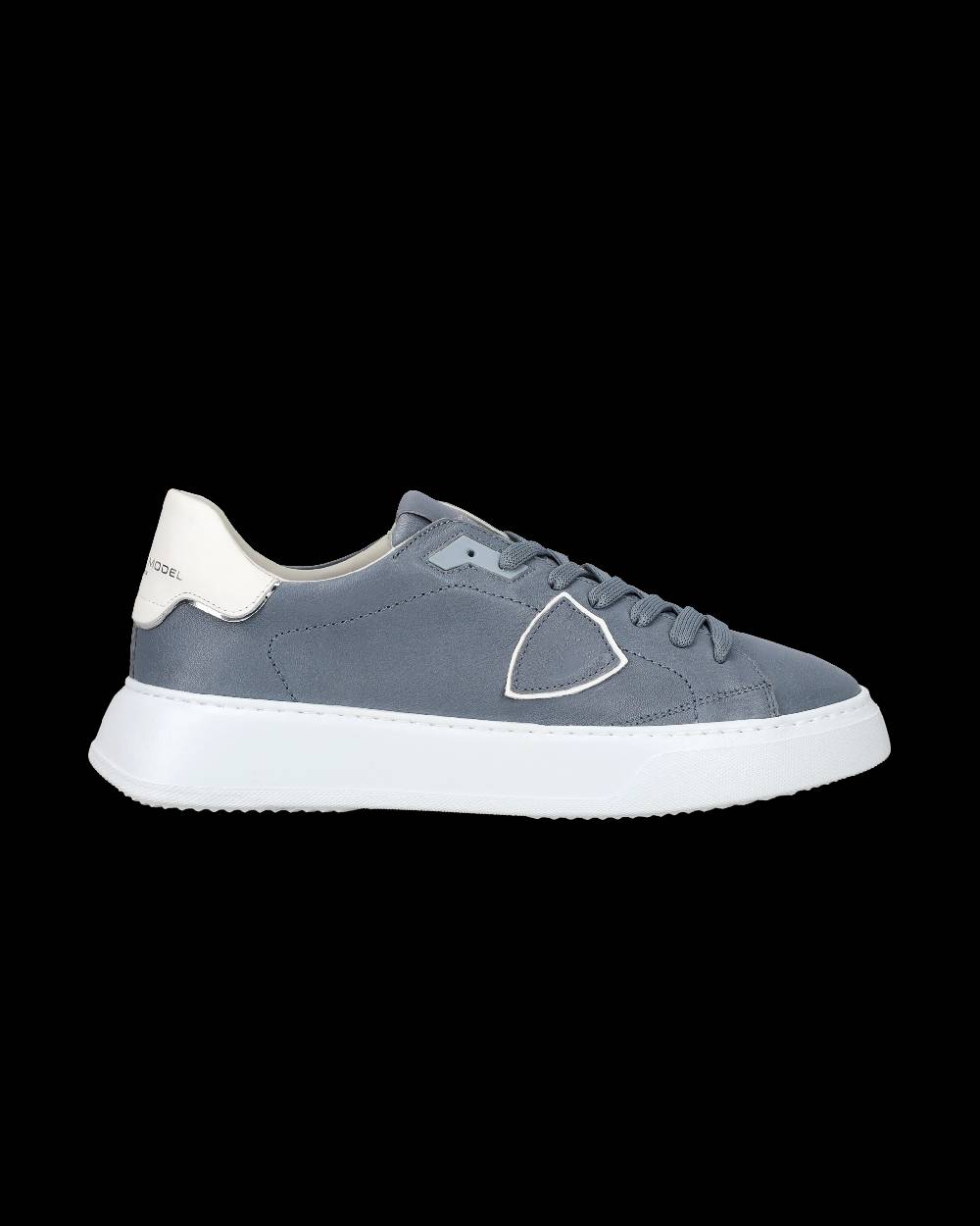 Philippe Model Sneaker casual Temple da uomo in pelle Nabuk - Blu Promozione