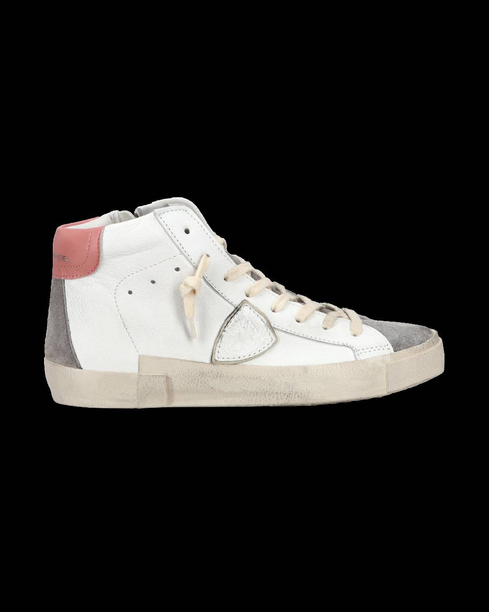 Philippe Model Sneaker casual Prsx da donna in pelle - Antracite e bianco Promozione Limitata