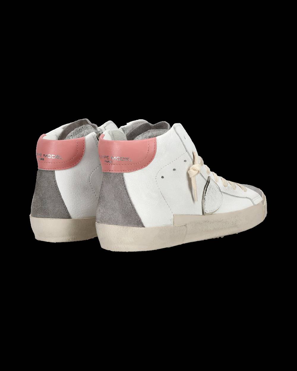 Philippe Model Sneaker casual Prsx da donna in pelle - Antracite e bianco Promozione Limitata