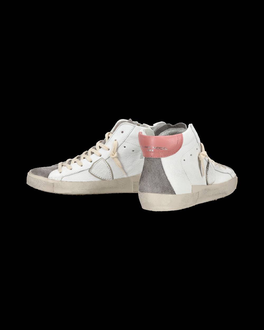 Philippe Model Sneaker casual Prsx da donna in pelle - Antracite e bianco Promozione Limitata