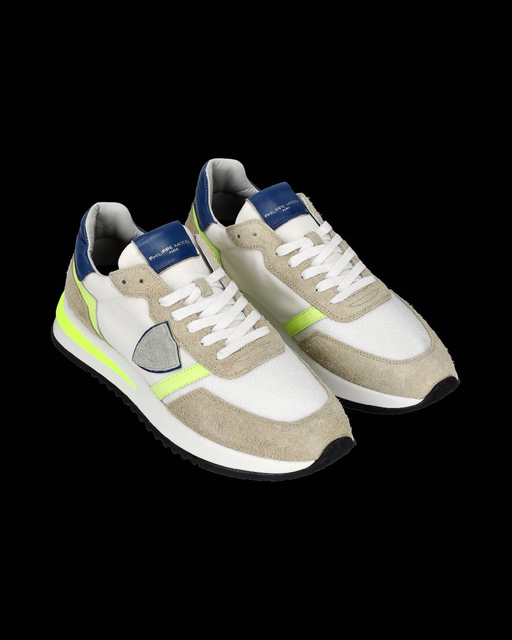 Philippe Model Sneaker bassa Tropez 2.1 uomo - bianco, giallo e blu Shopping Online