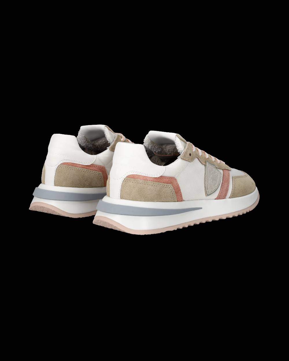 Philippe Model Sneakers Tropez 2.1 da Donna Bianche in Tessuto Tecnico Saldi