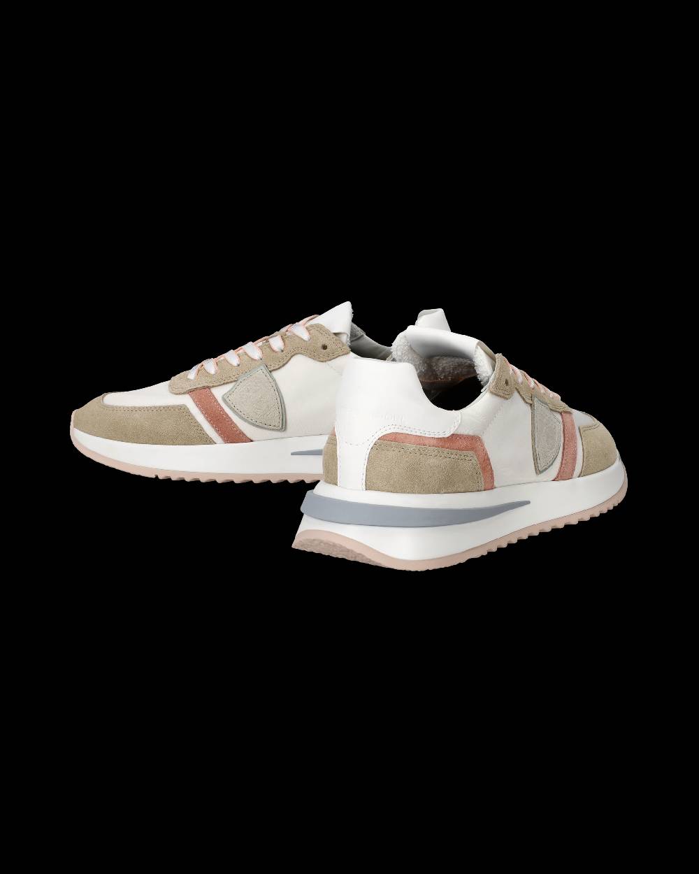 Philippe Model Sneakers Tropez 2.1 da Donna Bianche in Tessuto Tecnico Saldi
