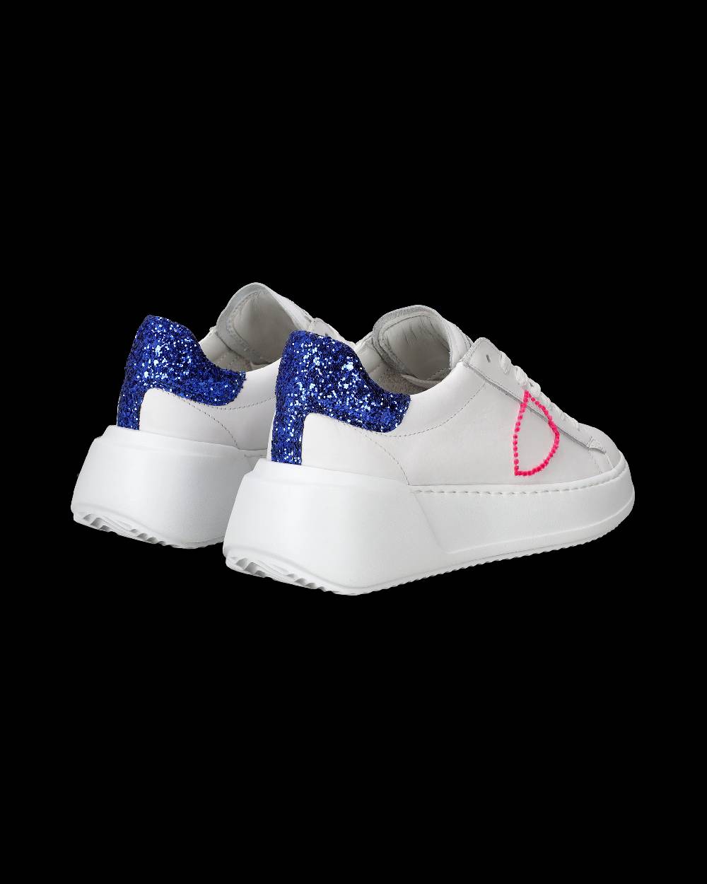 Philippe Model Sneaker basse Tres Temple donna - bianco e bluette Offerte