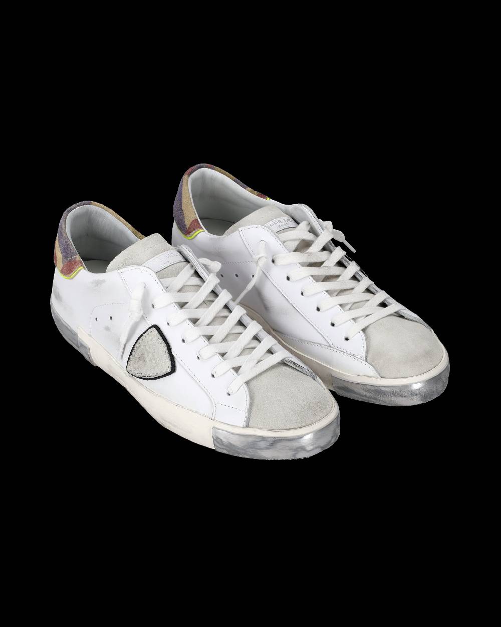 Philippe Model Sneakers Prsx da Uomo Bianche e Bordeaux in Pelle Hotsell