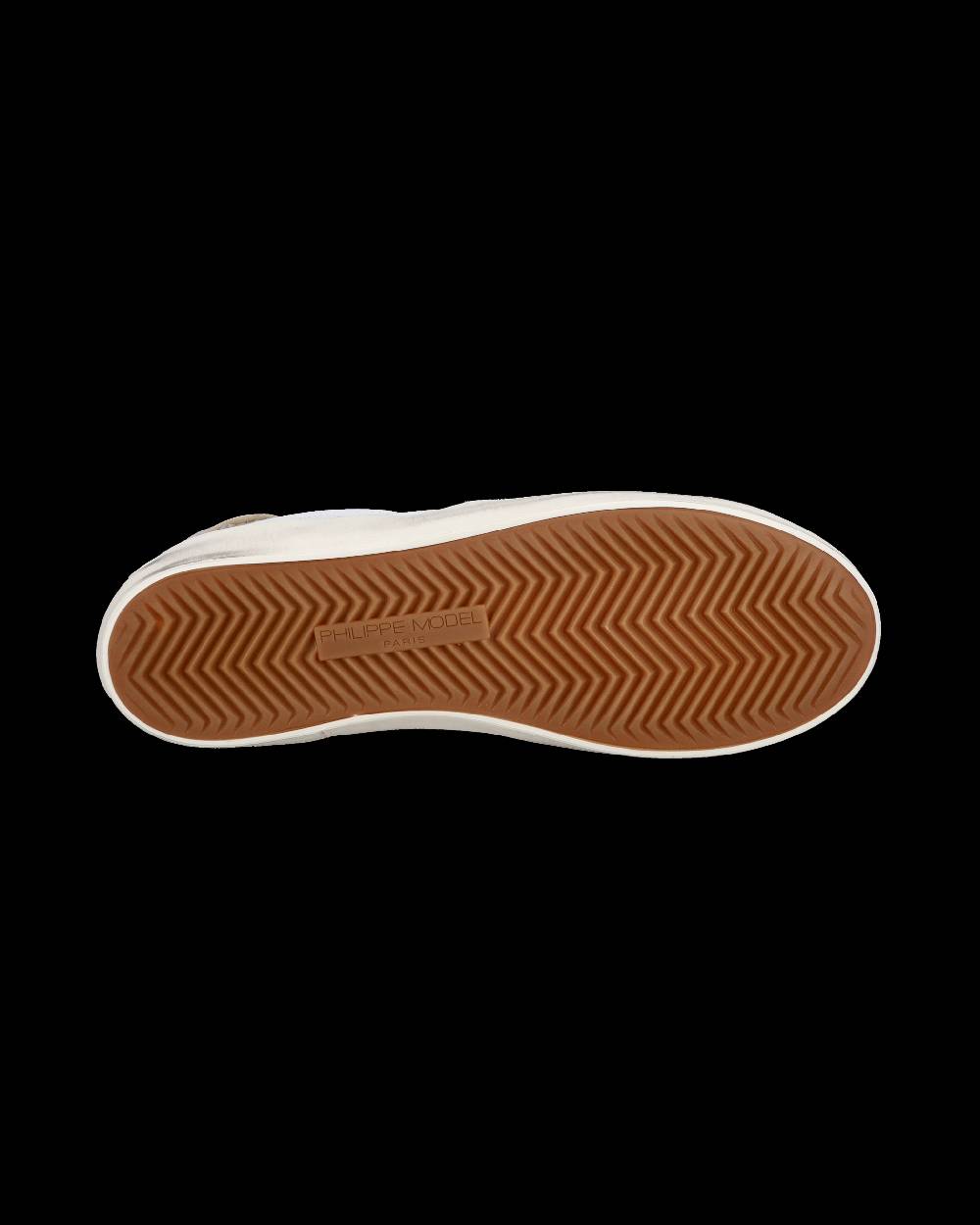 Philippe Model Sneakers basse Paris da Bambino in pelle, Bianco Blu Negozio