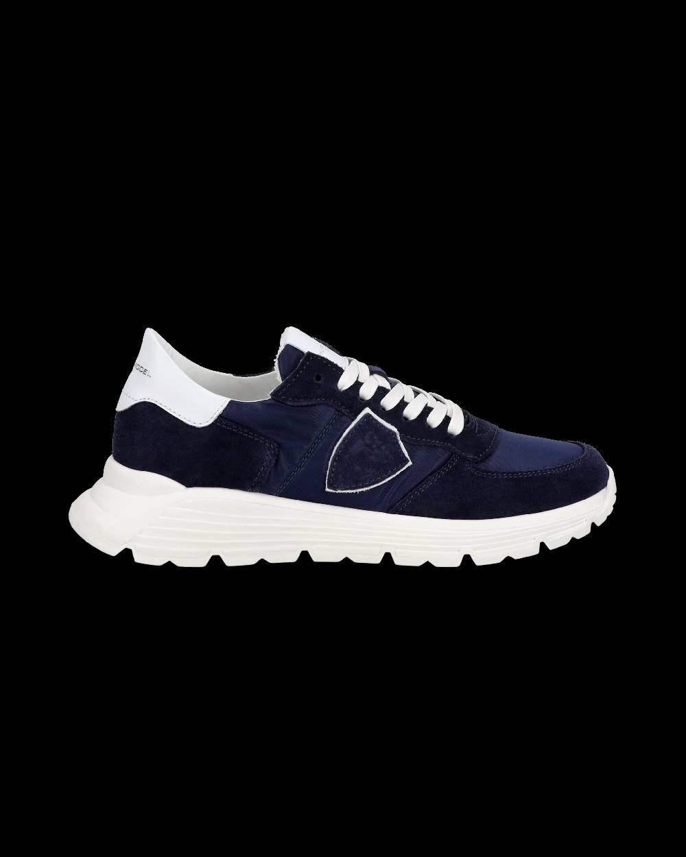Philippe Model Junior Tropez Low-Top Sneakers in Leather, Blue 2025