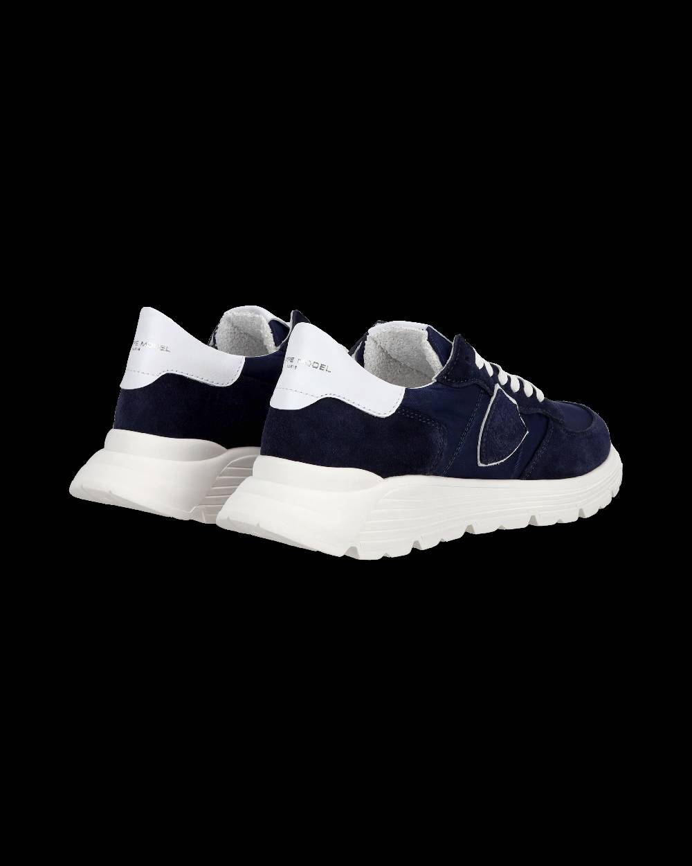 Philippe Model Junior Tropez Low-Top Sneakers in Leather, Blue 2025