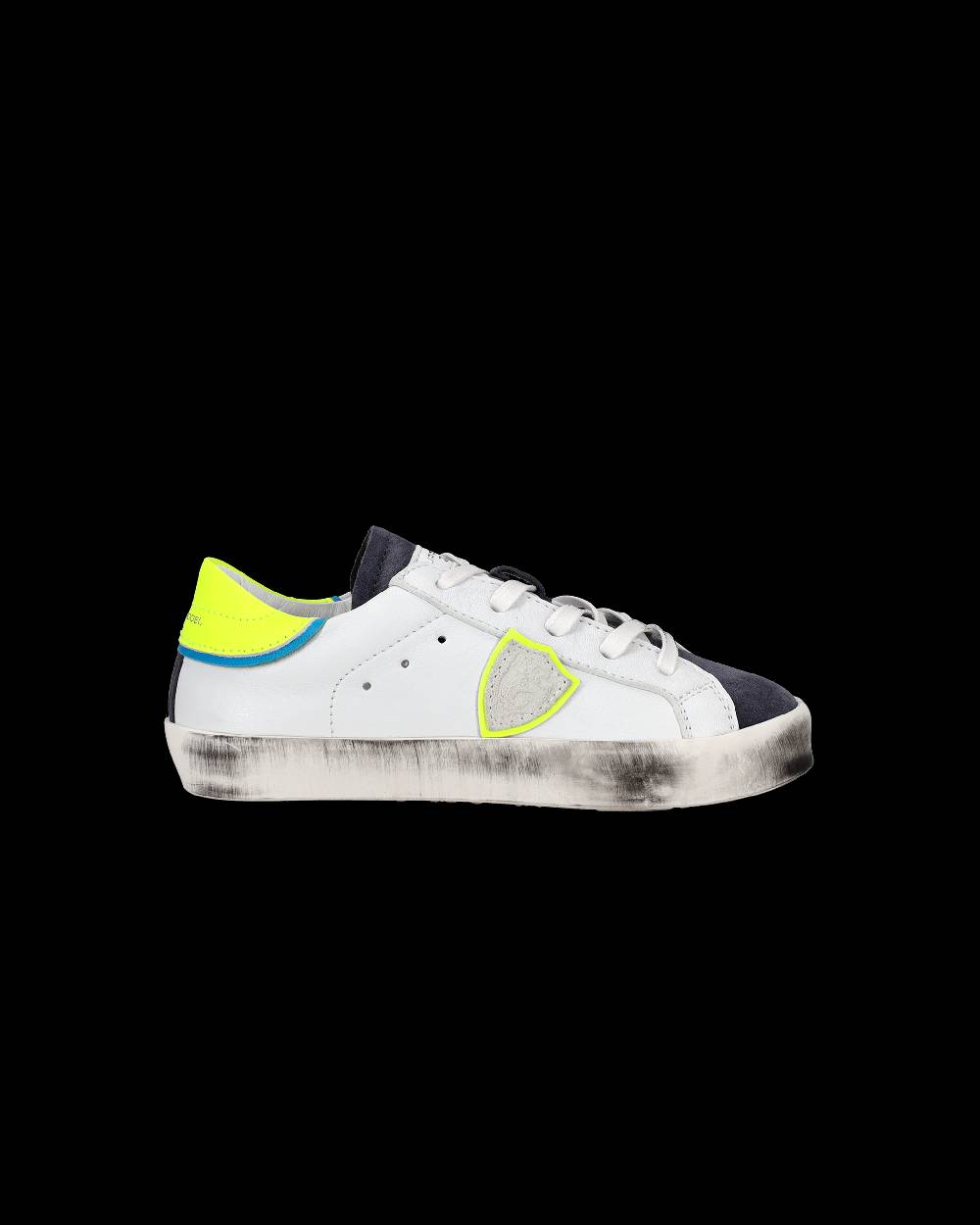 Philippe Model Scarpe da Bambini Prsx Bianche e Gialle in Pelle Shopping Online