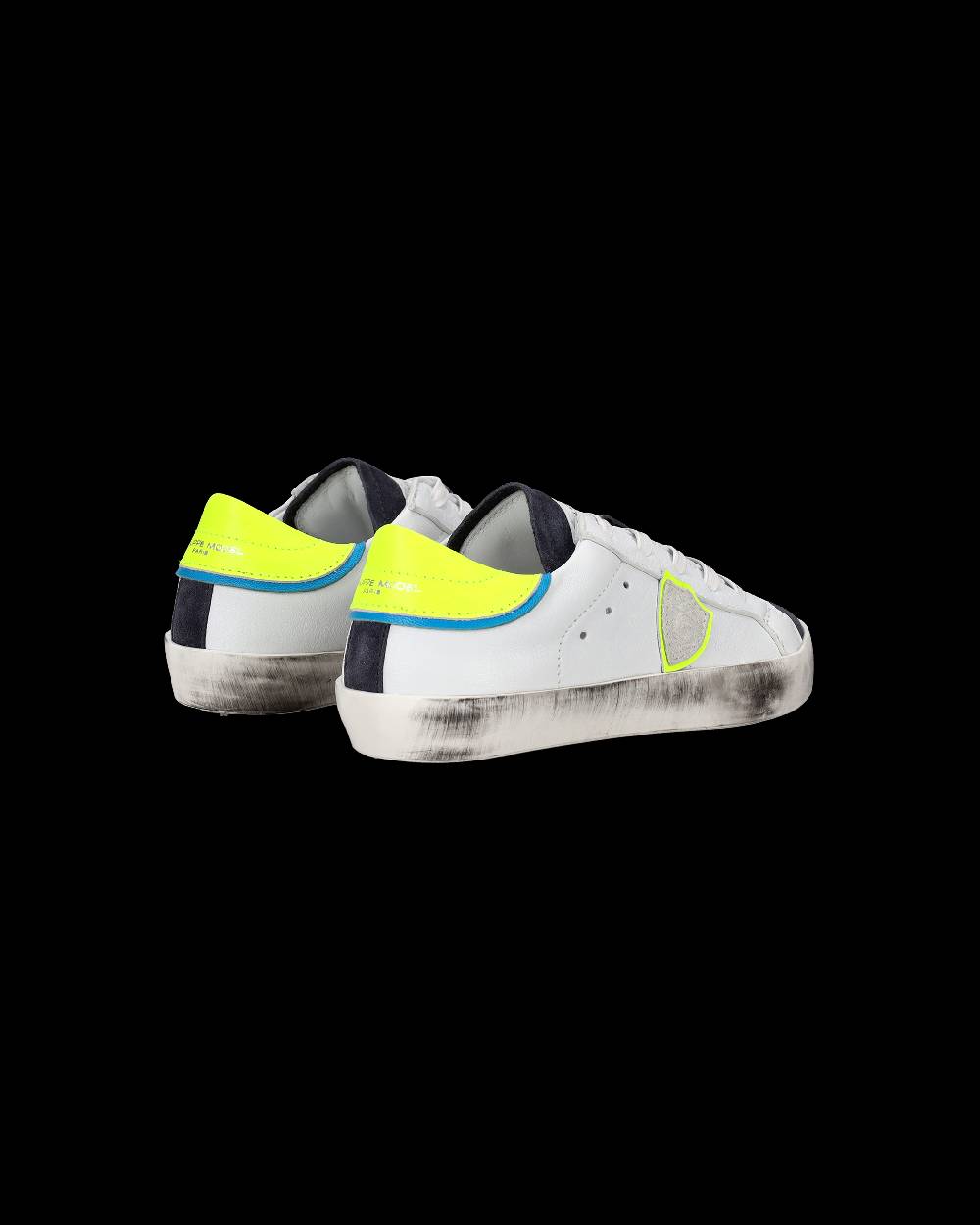 Philippe Model Scarpe da Bambini Prsx Bianche e Gialle in Pelle Shopping Online