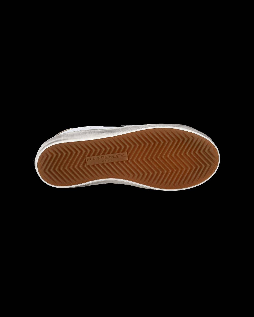 Philippe Model Sneakers Prsx basse da Bambini Bianche e Verdi in Pelle Prezzo Ridotto