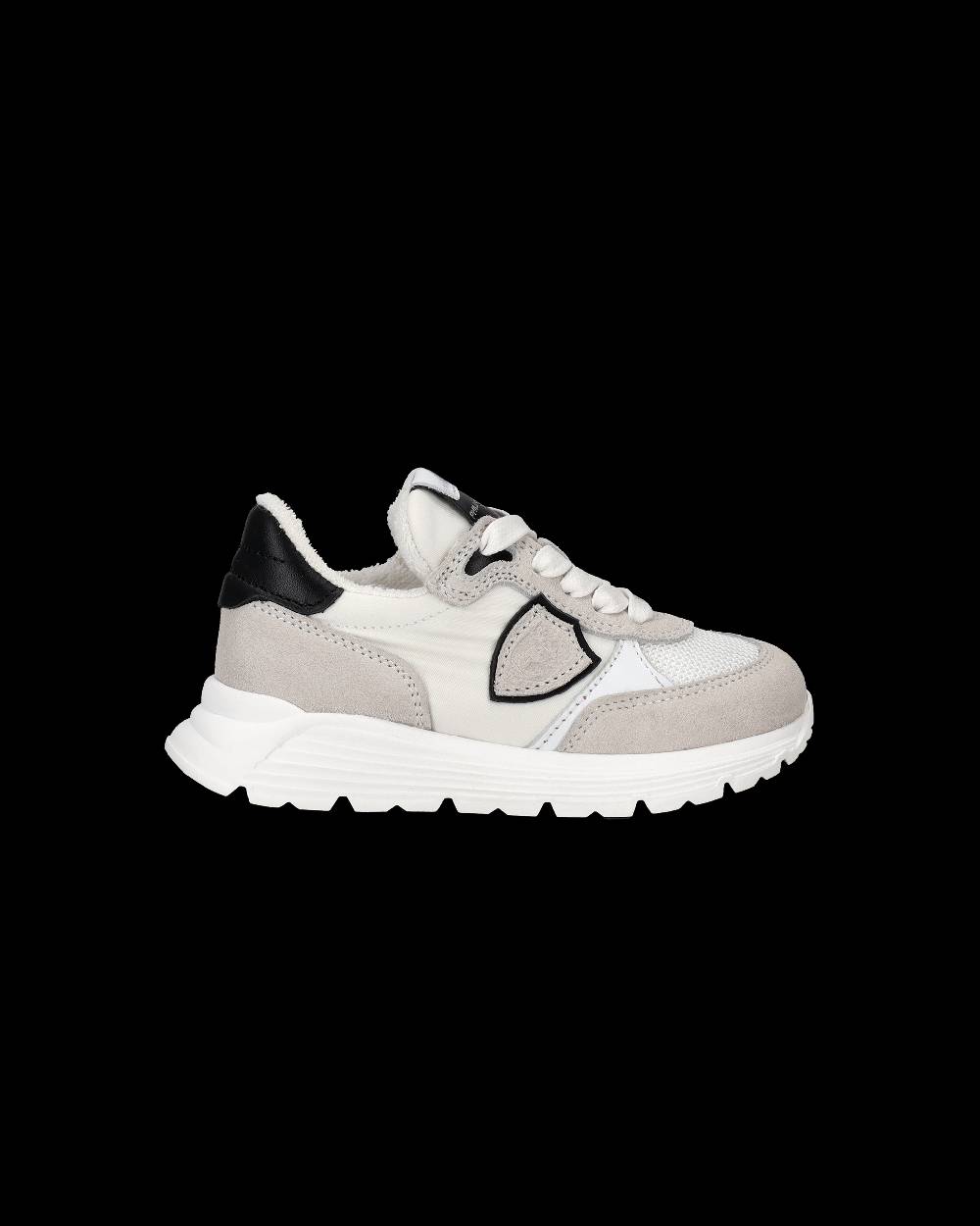 Philippe Model Scarpe da Bambini Antibes Bianche in Tessuto Tecnico Offerta